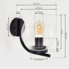 Rombotten Outdoor Wall Light black, 1-light source