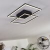 Thara Ceiling Light LED black, 1-light source, Remote control