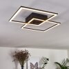 Thara Ceiling Light LED black, 1-light source, Remote control