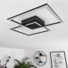 Thara Ceiling Light LED black, 1-light source, Remote control