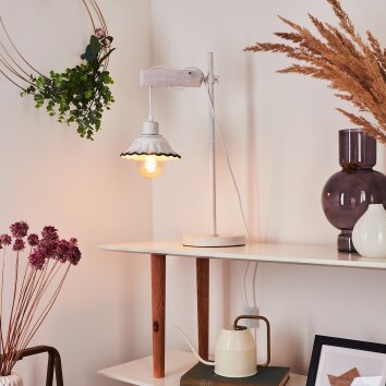 Lomas Table lamp white, 1-light source