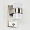 Tiarp Outdoor Wall Light LED matt nickel, 2-light sources, Motion sensor