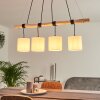 Betsele Pendant Light Light wood, black, 4-light sources