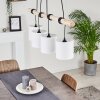 Betsele Pendant Light Light wood, black, 4-light sources