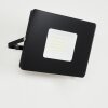 Krokane Outdoor Wall Light LED black, white, 1-light source