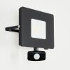 Krokane Outdoor Wall Light LED black, white, 1-light source