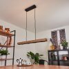 Giresta Pendant Light LED black, 6-light sources