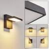 Lyckan Outdoor Wall Light LED black, 1-light source