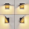 Lyckan Outdoor Wall Light LED black, 1-light source