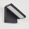Lyckan Outdoor Wall Light LED black, 1-light source