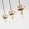 Sarteano Pendant Light black, 3-light sources