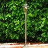 Antibes outdoor floor lamp brown, gold, 1-light source