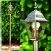 Antibes outdoor floor lamp brown, gold, 1-light source