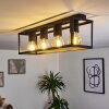 Salla Ceiling Light black, 4-light sources