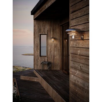 Nordlux KURNOS Outdoor Wall Light silver, 1-light source