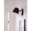 Nordlux THEO Wall Light Light wood, black, 1-light source