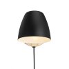 Nordlux THEO Wall Light Light wood, black, 1-light source