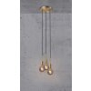 Nordlux PACO Pendant Light brass, 3-light sources