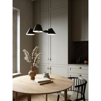 Design For The People by Nordlux STAY Pendant Light black, 3-light sources