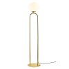 Design For The People by Nordlux SHAPES Floor Lamp brass, 1-light source