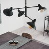 Fort Pendant Light black, 4-light sources
