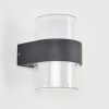 Cesta Outdoor Wall Light LED black, 2-light sources