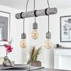 Canedo Pendant Light grey, black, 3-light sources