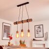 Canedo Pendant Light grey, black, 3-light sources