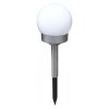 Globo solar light LED silver, 1-light source