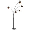 Globo SWINNI Floor Lamp black, 5-light sources