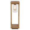 Globo CANDELA pedestal light Dark wood, 1-light source