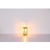 Globo CANDELA pedestal light Dark wood, 1-light source