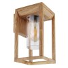Globo CANDELA Outdoor Wall Light Dark wood, 1-light source