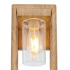 Globo CANDELA Outdoor Wall Light Dark wood, 1-light source