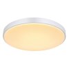 Globo SONNY Ceiling Light LED silver, white, 1-light source, Remote control