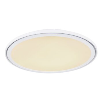 Globo SAMU Ceiling Light LED white, 1-light source, Remote control, Colour changer