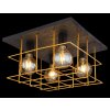 Globo MERRIL Ceiling Light black, 4-light sources