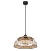 Globo STRAHLER Pendant Light black, 1-light source