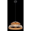 Globo STRAHLER Pendant Light black, 1-light source