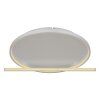 Globo RONDA Ceiling Light LED grey, 1-light source, Remote control