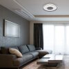 Globo NORA Ceiling Light LED anthracite, 1-light source, Remote control