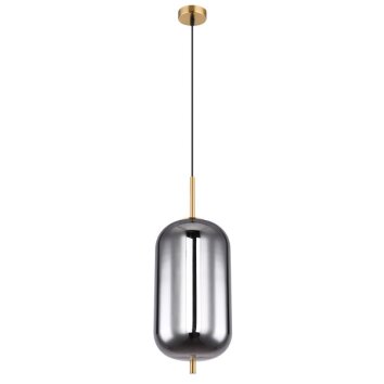 Globo BLACKY I Pendant Light brass, 1-light source