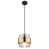 Globo MILLEY Pendant Light black, 1-light source