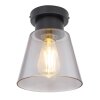 Globo GUMBA Ceiling Light black, 1-light source