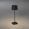 Konstsmide Capri Table lamp LED black, 1-light source