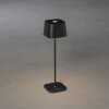 Konstsmide Capri Table lamp LED black, 1-light source