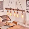 Canedo Pendant Light grey, black, 5-light sources