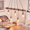 Canedo Pendant Light grey, black, 5-light sources
