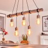 Canedo Pendant Light grey, black, 5-light sources