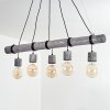 Canedo Pendant Light grey, black, 5-light sources